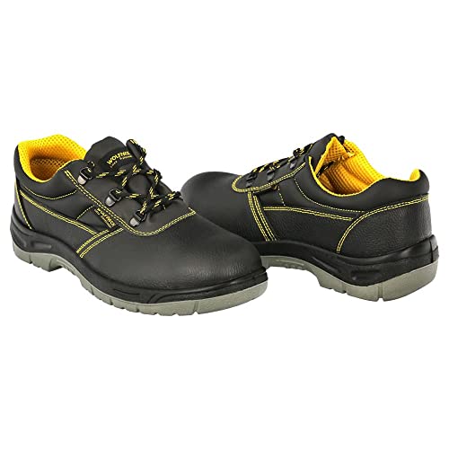 WOLFPACK LINEA PROFESIONAL 15018325 Zapatos S3 Piel Negra Wolfpack Nº 41 Vestuario Laboral,Calzado Seguridad, Botas Trabajo