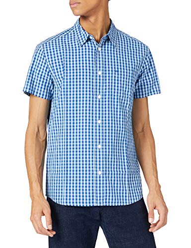 Wrangler Pocket Shirt Camisa, Ángel Azul, L para Hombre