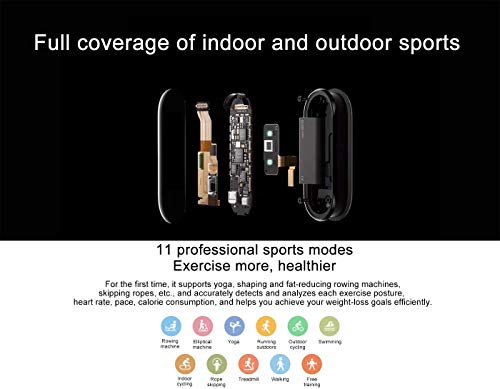 Xiaomi Band 5 - Inteligente, 11 Modos de Deporte, Pulsera de Ejercicios, Monitor de frecuencia cardíaca, Monitor de sueño
