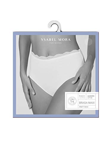 YSABEL MORA 3849-19684-NUDE-L - Braga Maxi Mujer Algodón Básica Mujer Color: Nude Talla: Large