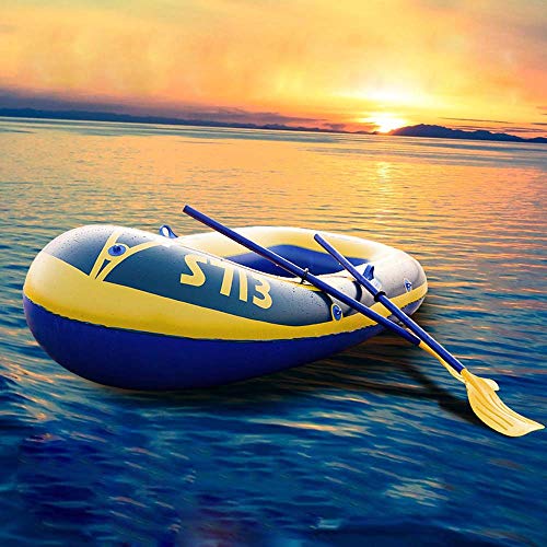 YX-ZD Pesca Kayak Inflable, Inflable De PVC para La Canoa del Kajak Al Aire Libre A La Deriva Viajar Pesca, Pesca del Barco De Río, La Carga Máxima De 200 Kg / 440Lb