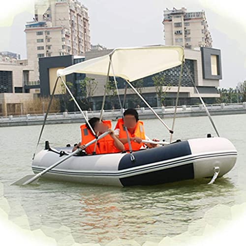 ZXQZ Kayak Kayak Inflable, Juego de Canoa Inflable, para Salir Al Mar, Pescar, Jugar En La Costa, para 1-2 Personas Puede Soportar 210 Kg