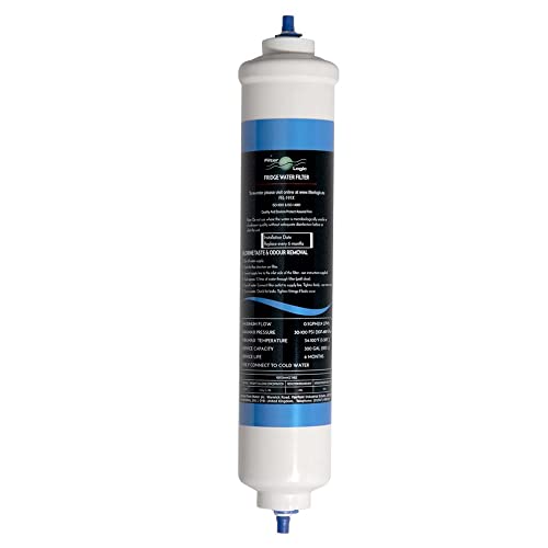 2 x Filtros de agua externo para frigoríficos americano Samsung / LG / Haier / Whirlpool / Bosch / Siemens / Daewoo
