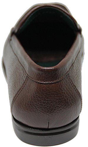 3145.Zapato Mocasín con Antifaz,Piel Becerro Grabado de Primera Calidad,Color Marrón.Fabricado a Mano EN Inca Mallorca España (9)
