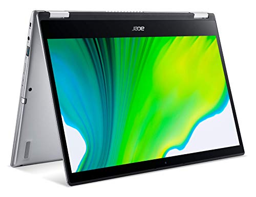 Acer Spin 3 SP314-21-R572 - Ordenador Portátil Táctil 14" Full HD SlimBezel Touch LCD, Laptop (AMD Ryzen 5 3500U, 8GB RAM, 512GB SSD, Radeon Vega 8 Graphics, Windows 10 Home), PC Portátil Color Plata