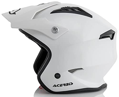 Acerbis - Casco Jet Aria - Color blanco - Talla L