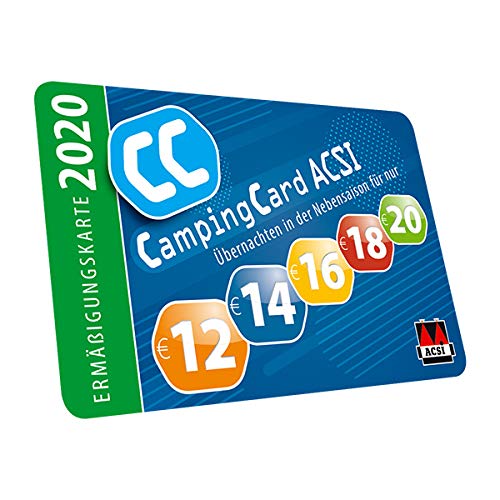 ACSI CampingCard & Aparcamiento guía 2020 – Edición alemana