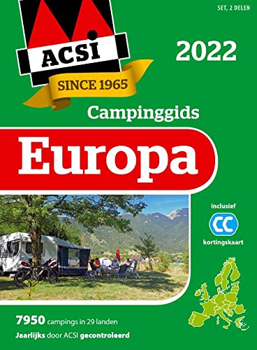 ACSI Campinggids Europa 2022 set: set 2 delen