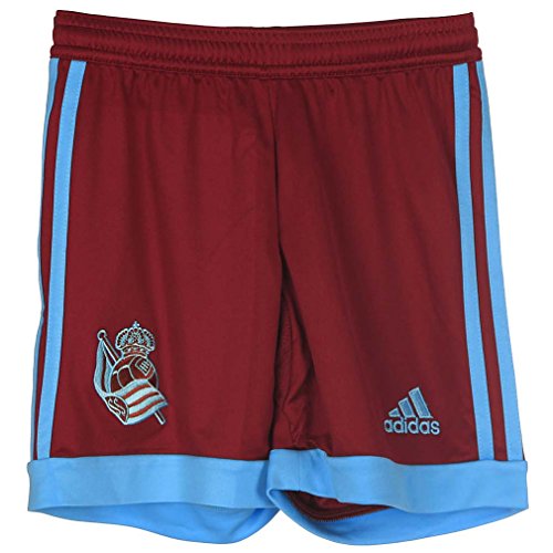 adidas Away Short - Pantalón Corto Valencia FC 1ª equipación 2015/2016 para Hombre, Color Rojo/Azul, Talla 128