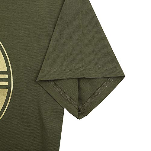 adidas Camiseta Combat Sports, Verde/Oro, XX-Large Unisex Adulto