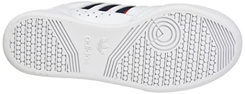 adidas Continental 80 Stripes, Zapatillas Hombre, Cloud White/Collegiate Navy/Vivid Red, 41 1/3 EU
