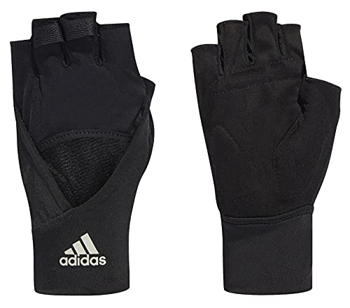 adidas GI7631 4ATHLTS GLOVE W Football gloves womens black/halo green M