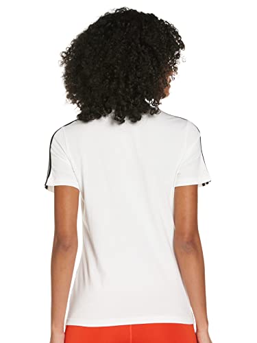 adidas GL0783 W 3S T T-Shirt Womens White/Black M