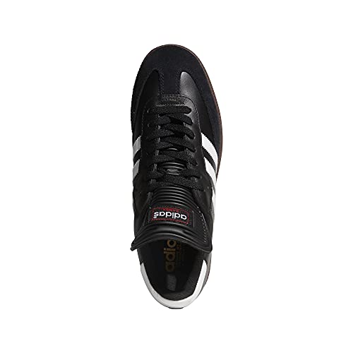Adidas Samba zapatilla clásica de interior. Zapatilla de fútbol, Blanco (negro, blanco (Run White/Black/Run White)), 10,5 D(M) US