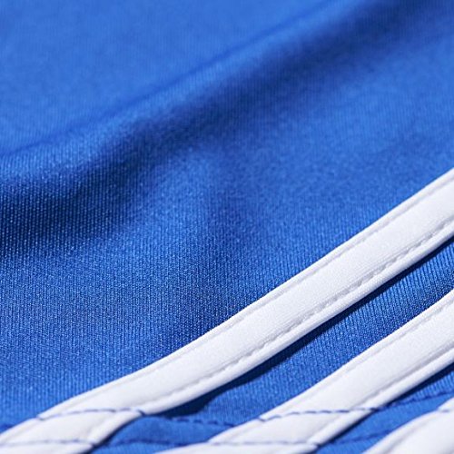adidas Sereno 14, Camiseta Para Hombre, Multicolor (Azul / Blanco), M