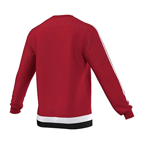 adidas Sweatshirt Tiro 15 Sweat Top - Sudadera de Fitness para Hombre, Color Rojo, Talla S