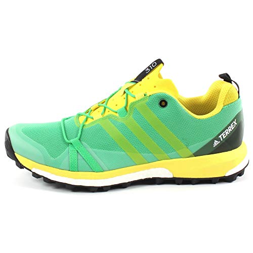 adidas Terrex Agravic, Zapatos de Senderismo Hombre, Verde (Verde Verene/amabri/ftwbla), 39 EU