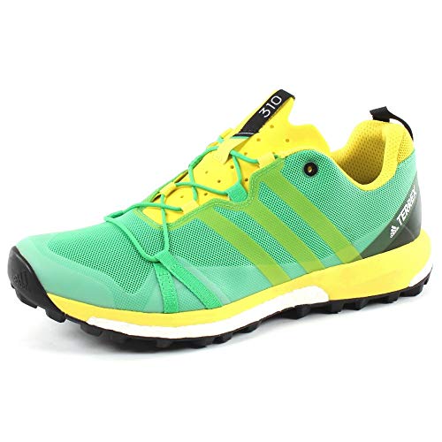 adidas Terrex Agravic, Zapatos de Senderismo Hombre, Verde (Verde Verene/amabri/ftwbla), 39 EU