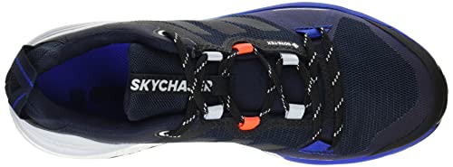 adidas Terrex Skychaser 2 GTX, Zapatillas para Carreras de montaña Hombre, Legend Ink Halo Blue Solar Red, 42 2/3 EU