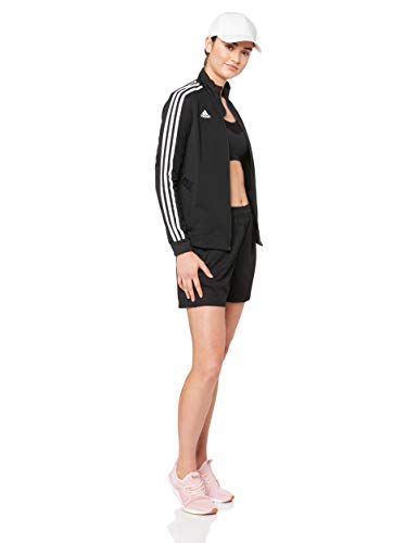 adidas TIRO19 TR JKTW Chaqueta de Deporte, Mujer, Black/Black/White, M