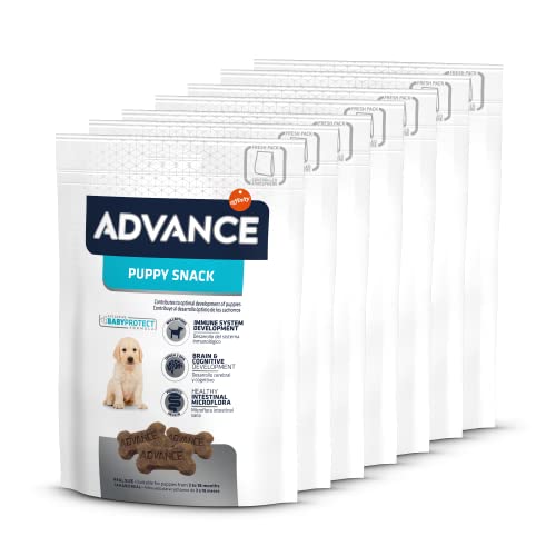 ADVANCE Snacks Puppy - Galletas Para Cachorros - Pack De 7 x 150 g - Total 1,05 kg