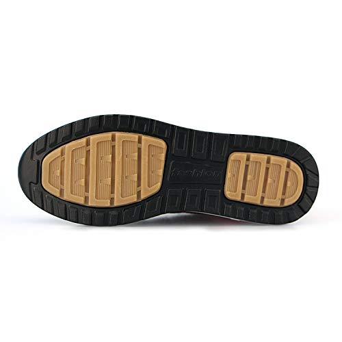 Air Zapatillas de Running para Mujer Zapatos de Fitness Gimnasia Ligero Sneakers Malla para Correr y Asfalto Aire Libre Deportes,Calzado Transpirable con Cordones(Rosa, 37 EU)