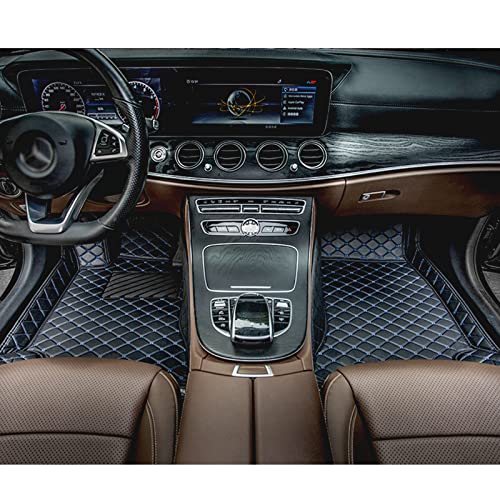 Alfombrillas de cuero para Mercedes-Benz Maybach Clase S 4seat 2014-2019 (RHD), cobertura completa impermeable delantera trasera juego de alfombras auto decorar accesorios