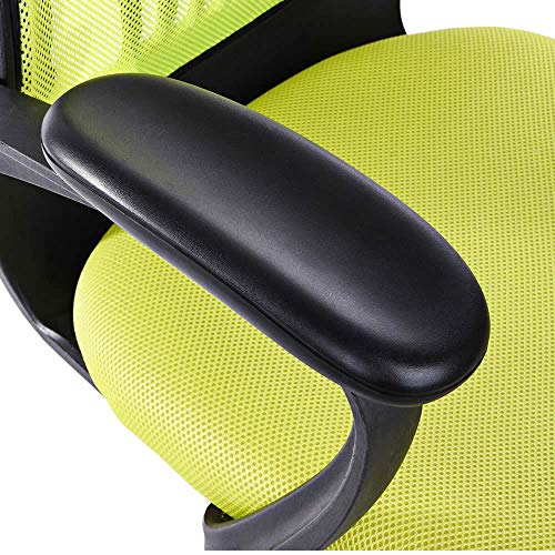 Almohadillas de repuesto para reposabrazos, 1 par de almohadillas para reposabrazos universales de piel sintética suave para sillas de oficina, se adapta a todos los estilos de brazos, color negro