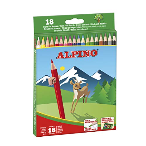 Alpino AL010656 - Estuche 18 lápices
