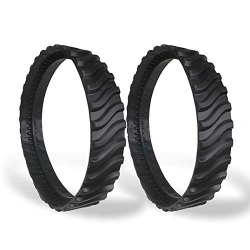 AmandaJ Neumáticos de pista de repuesto para Zodiac MX6 MX8, 2 piezas de repuesto para pistas de limpieza de piscina