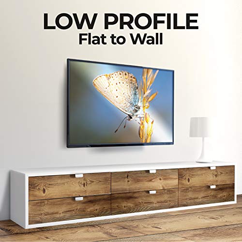 Amazon Basics - Soporte de pared plano para televisión, 33 a 58,4 cm (13-23"), gama Performance