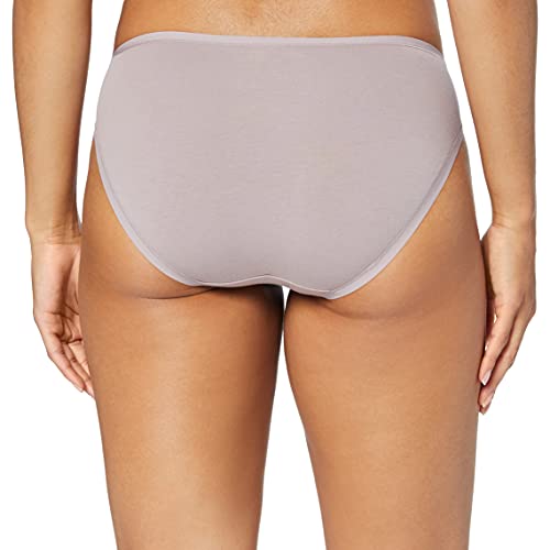 Amazon Essentials Bragas de Bikini de Corte Alto de algodón elástico estándar Ropa Interior Estilo, Ditsy Dots, S