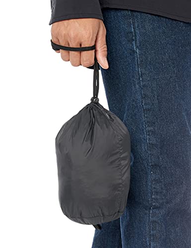 Amazon Essentials - Chaleco acolchado, ligero, resistente al agua y plegable para hombre, Negro (Black), US L (EU L)