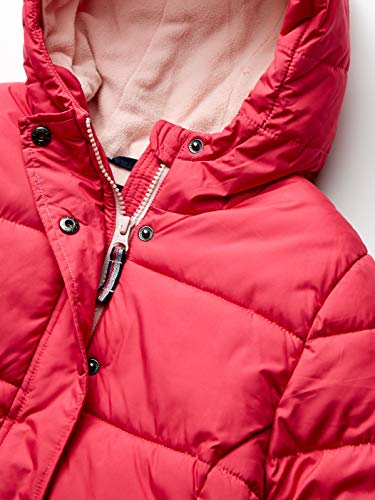 Amazon Essentials Heavy-Weight Hooded Puffer Coat Dress-Coats, Rosado (Raspberry Pink), XL