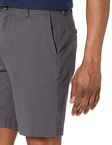 Amazon Essentials – Pantalón corto de corte entallado para hombre (22,8 cm), Gris (Gray Gra), 32W