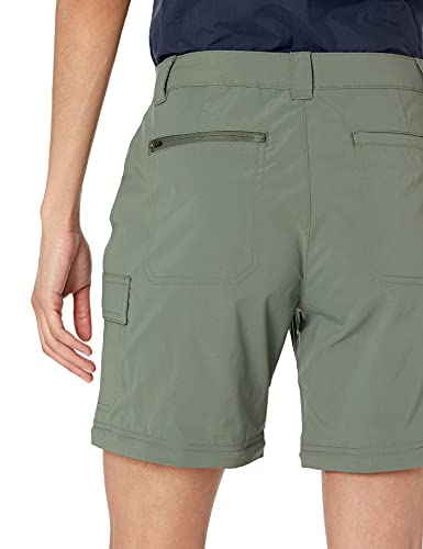 Amazon Essentials Stretch Woven Convertible Zip-Off Outdoor Hiking Pants Pantalones de Senderismo, Verde Oliva Viejo, 48