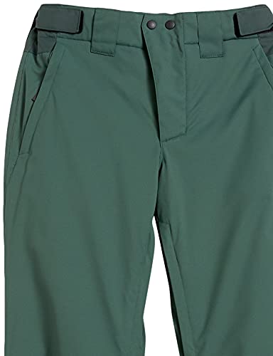 Amazon Essentials Waterproof Insulated Ski Pant Pantalones de Nieve, Verde, Bloque de Color, M