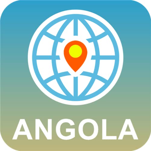 Angola Mapa Desconectado