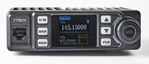 AnyTone AT-779UV - Emisora móvil Doble Banda (VHF/UHF, 144-146/430-440 MHz) radioaficionado