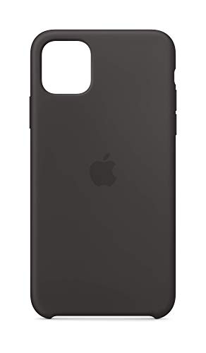 Apple Funda Silicone Case (para el iPhone 11 Pro MAX) - en Negro - 5.85 Pulgadas