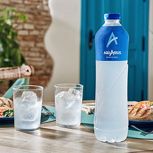 Aquarius Limón - Bebida funcional con sales minerales, baja en calorías - Pack de 2 botellas 1.5L