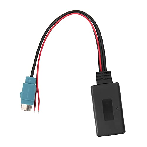 Aramox Bluetooth AUX Cable, 12V Car Bluetooth Module AUX-IN Cable Adaptador de Audio inalámbrico Reemplazo para Alpine IDA-X001 DVA-9861 IVA-205R