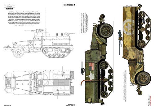 Armored Personnel Carrier M2/M3/M4 Half-Track: 7084 (Top Drawings)