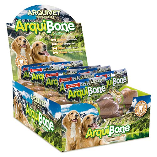 ARQUIVET Arquibone Pollo 12,5 cm 95 gr - Huesos para Perros - Snacks, chuches, premios, golosinas, recompensas caninas - Complementos alimentarios para Perros