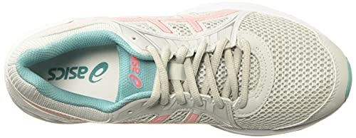 Asics Jolt 2, Zapatos para Correr Mujer, Glacier Grey Sunrise Red, 37 EU
