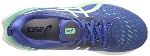 ASICS NOVABLAST 2, Zapatillas de Running Mujer, Lapis Lazuli Blue White, 39 EU