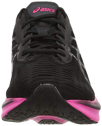 Asics NOVABLAST, Zapatos para Correr Mujer, Black/Pink GLO, 41.5 EU
