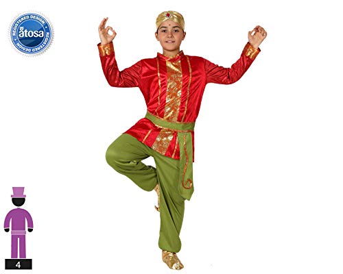 Atosa disfraz hindu niño infantil 5 a 6 años