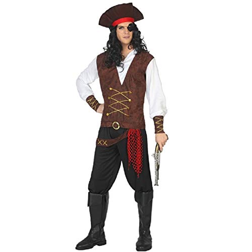 Atosa disfraz pirata hombre adulto M