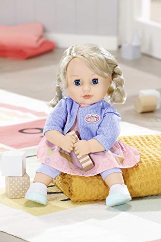 Baby Annabell Little Sophia 36 cm, Para niños a partir de 1 año, Promueve la Empatía y las Habilidades Sociales, Incluye Muñeca y Vestido